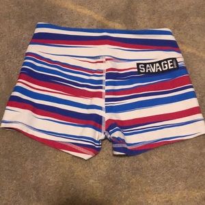 Savage barbell shorts